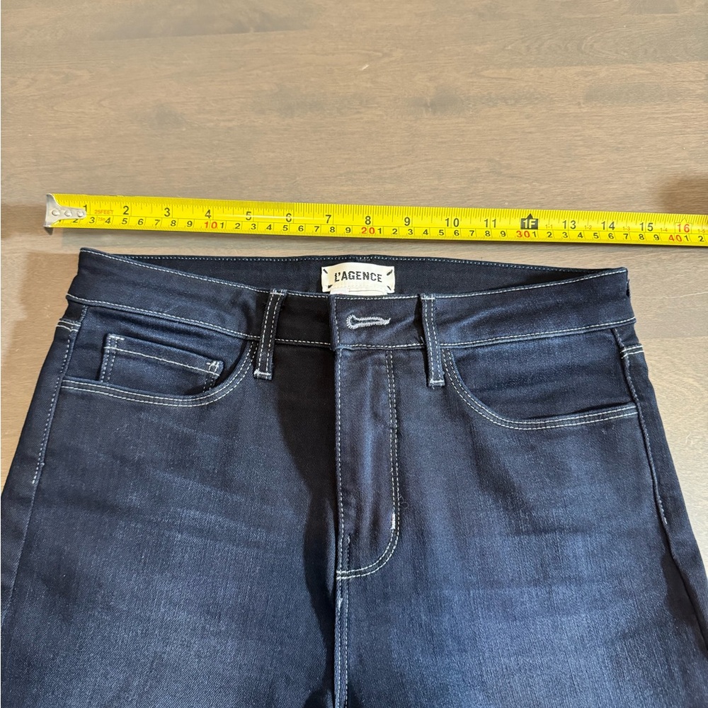 L’ agence  Dark Blue Women's Jeans - Picture 6 of 7